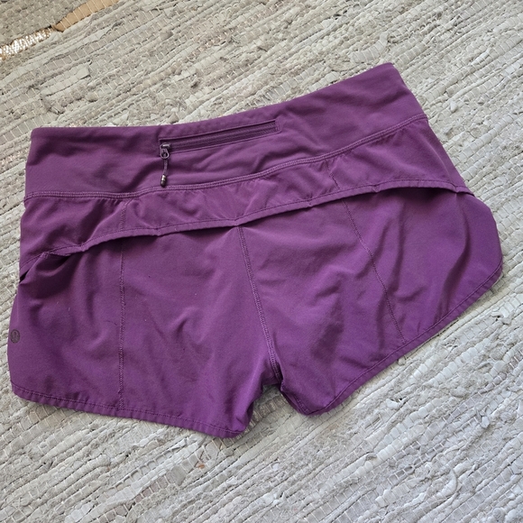 Lululemon Speed Short 4-way Stretch 2.5" Dark Mystic Purple Athletic Running 6 - Picture 5 of 10